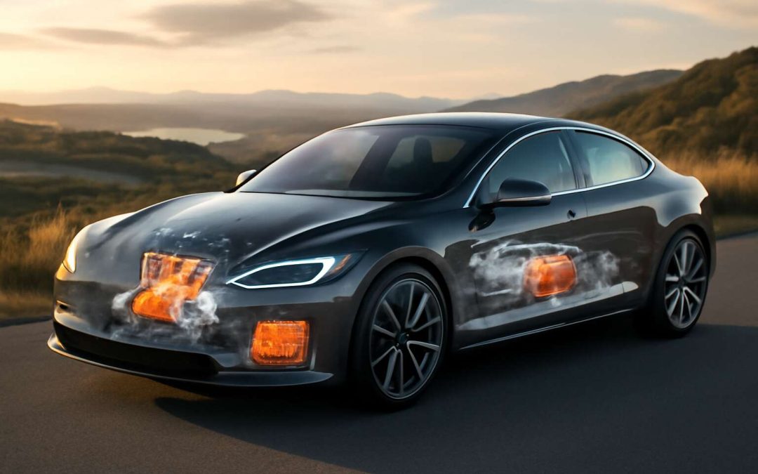 where are the electric motors on a tesla