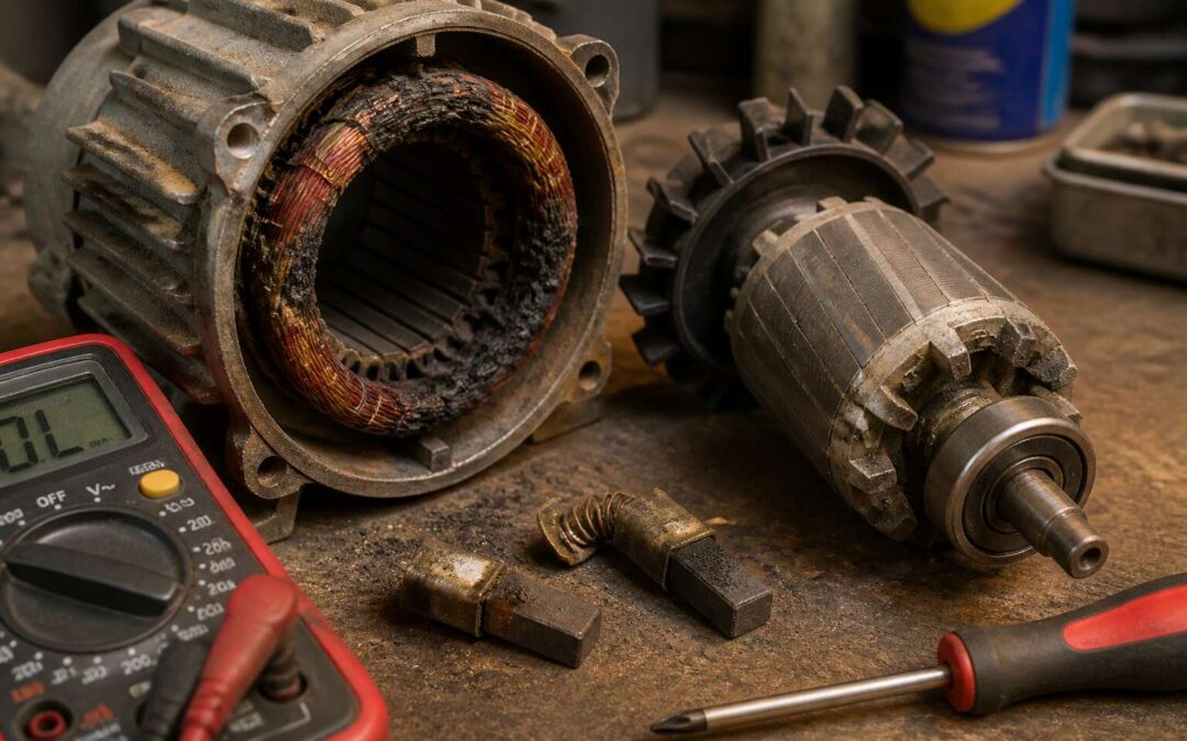Why do electric motors stop working? The 5 main reasons.